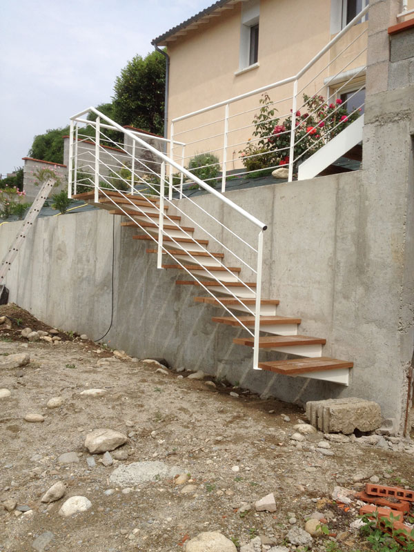 Escalier suspendu à Auterive