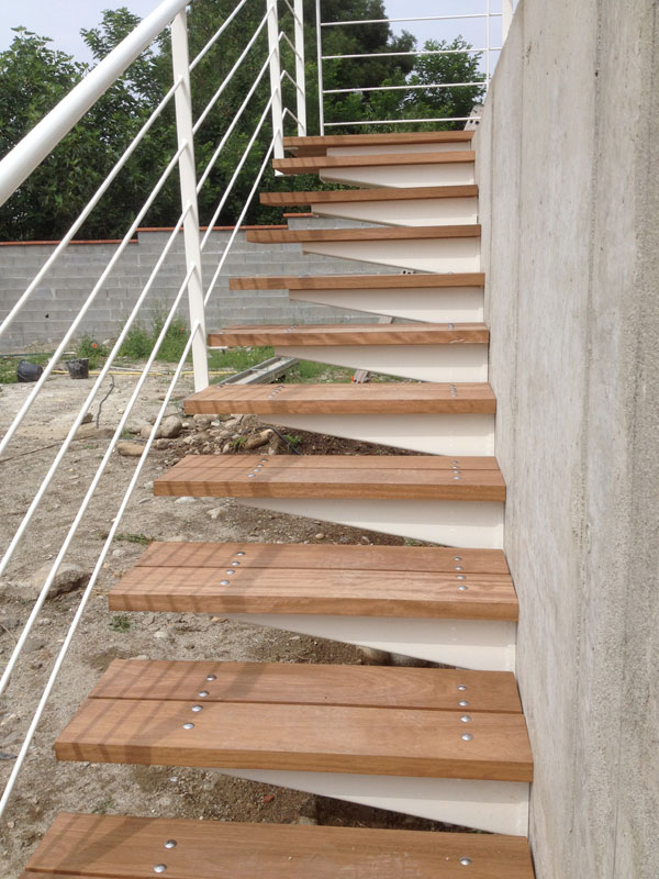 Escalier suspendu à Pamiers